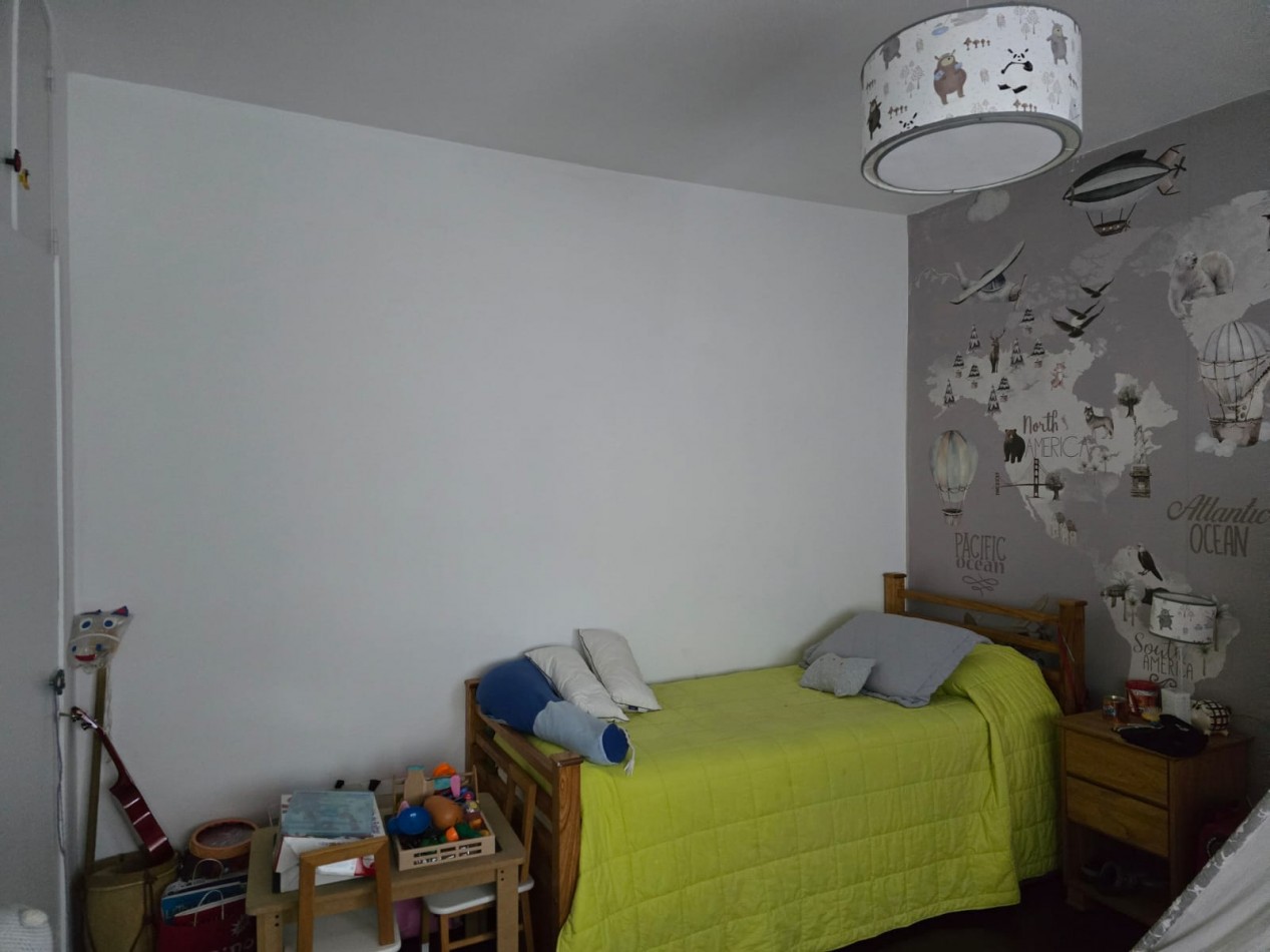 Dto. 3 ambientes con quincho con parrilla y terraza , excelente estado y ubicacion