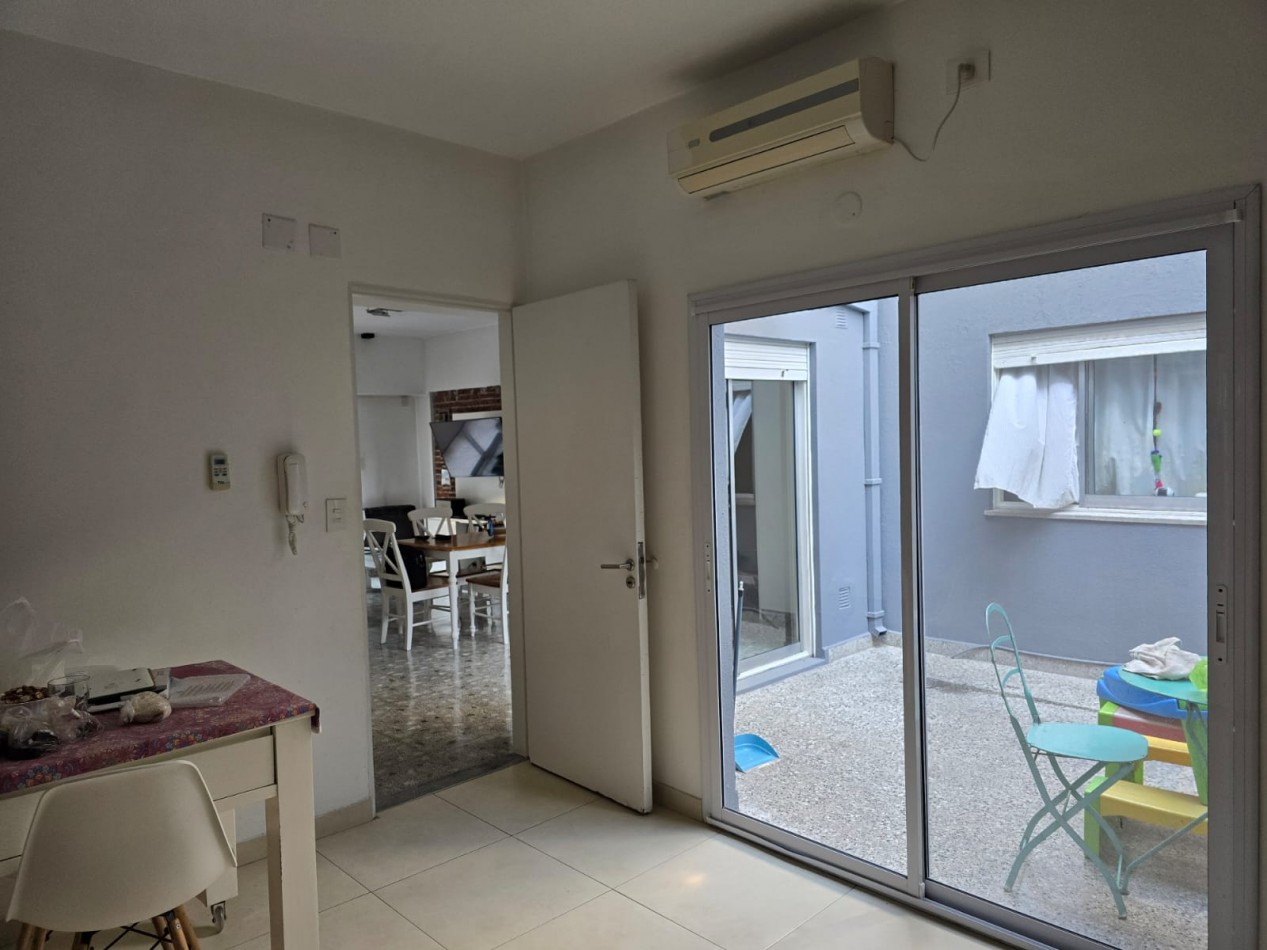 Dto. 3 ambientes con quincho con parrilla y terraza , excelente estado y ubicacion